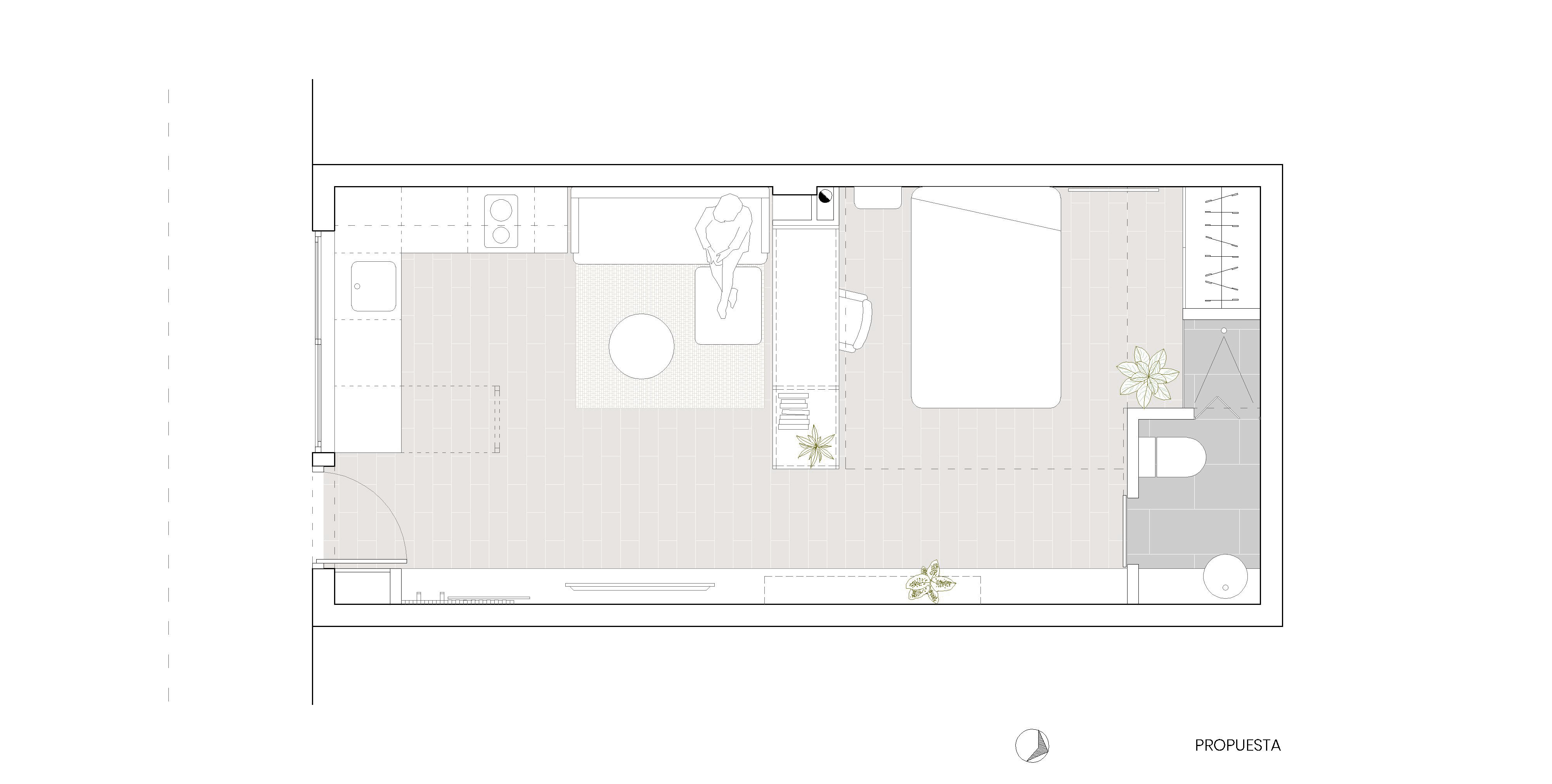 Cambio de uso, Victoria del Sol, planta